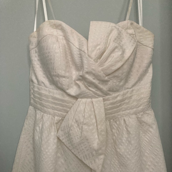 Max and Cleo white bow dress size 8 - Picture 4 of 5